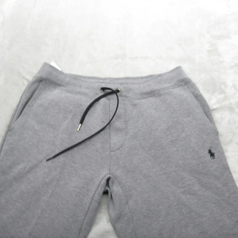 Polo‎ Ralph Lauren Sweat Pants Mens Medium Gray Soft Drawstring Jogger 32x28